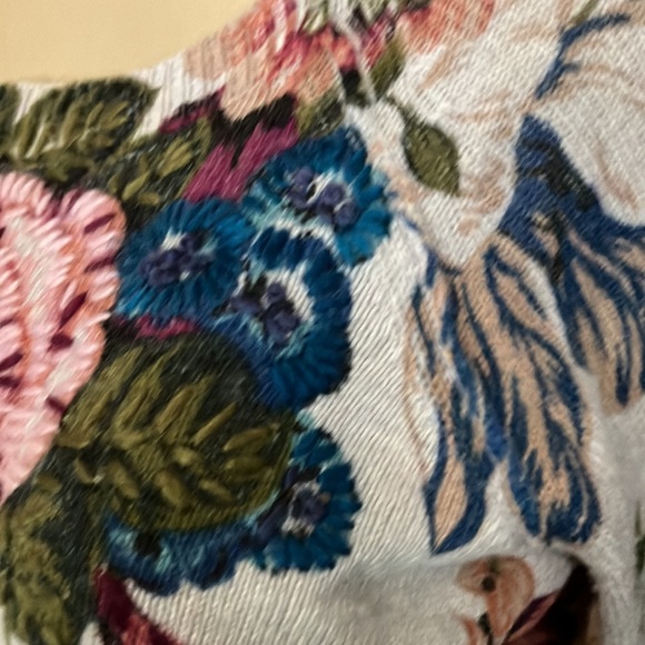 Used Sweater Angel Of The North Floral Knit Multi Color - Picture 10 of 12